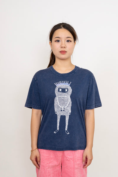 The Birthday Monster Women's Stonewash Monarch Tee