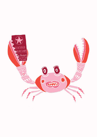 Certified Crab Guides of Klah Greeting Card