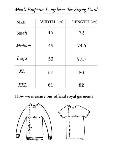 The Boney Birds of Revelry Men's Emperor Longsleeve