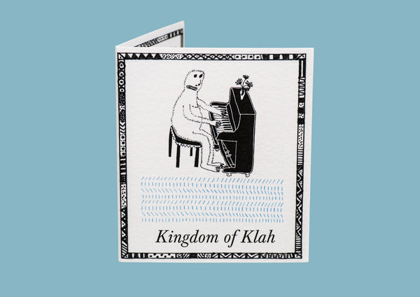 Kingdom of Klah The Yeti's Dilemma Paul Story card New Zealand Artist